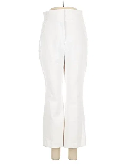 Pre-owned Halogen Dress Pants In White
