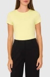 Halogen ® Essential Compression T-shirt In Yellow
