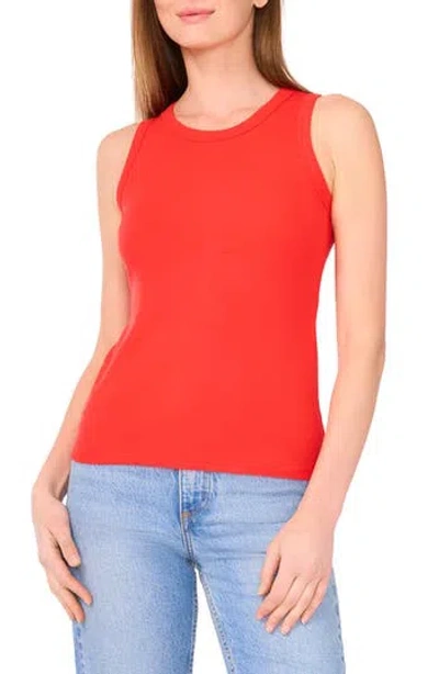 Halogen ® Fitted Ribbed Tank Top