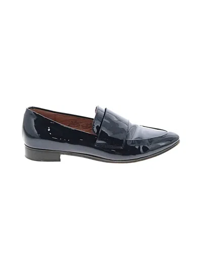 Pre-owned Halogen Flats In Blue