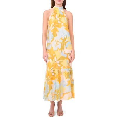 Halogen ® Floral Maxi Dress In Yellow