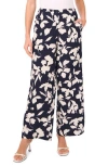 Halogen ® Floral Wide Leg Pants In Blue