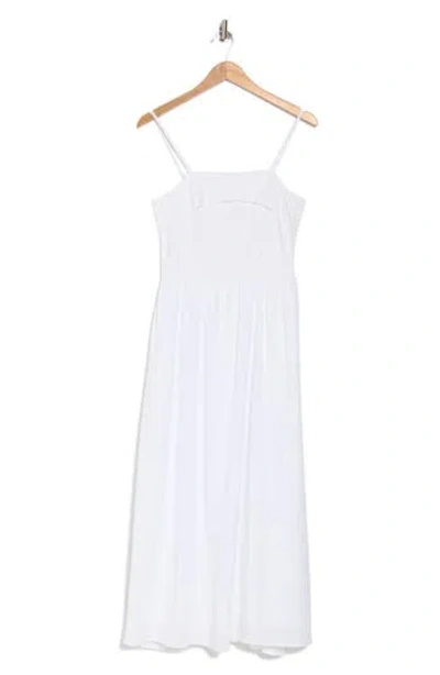 Halogen ® Foldover Neck Midi Sundress