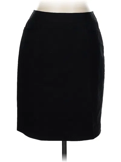 Pre-owned Halogen Formal Skirt In Black