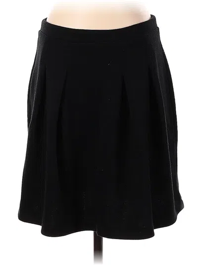 Pre-owned Halogen Formal Skirt In Black