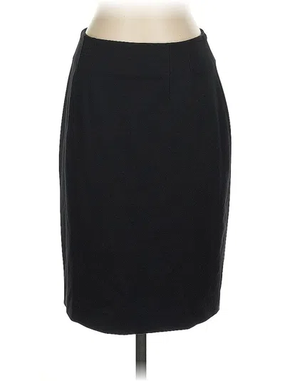 Pre-owned Halogen Formal Skirt In Black