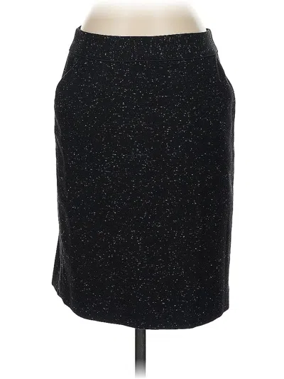 Pre-owned Halogen Formal Skirt In Black
