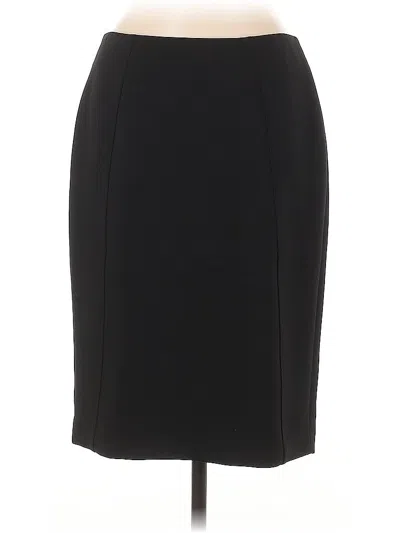 Pre-owned Halogen Formal Skirt In Black
