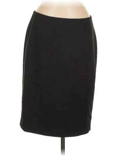 Pre-owned Halogen Formal Skirt In Black