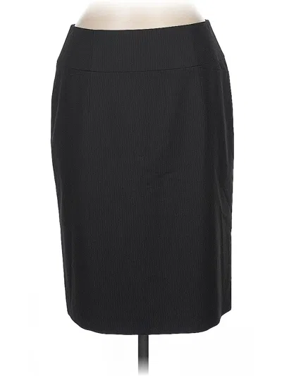 Pre-owned Halogen Formal Skirt In Black