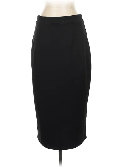 Pre-owned Halogen Formal Skirt In Black