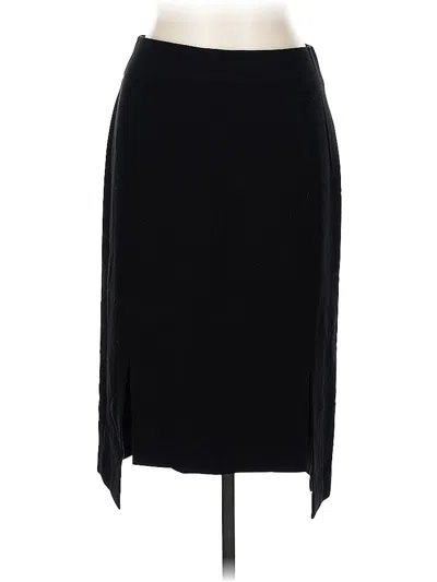 Pre-owned Halogen Formal Skirt In Black