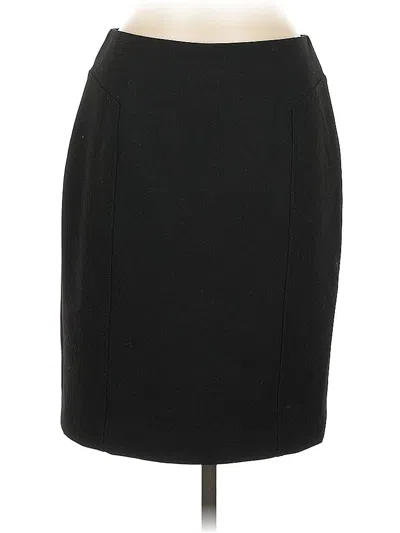 Pre-owned Halogen Formal Skirt In Black