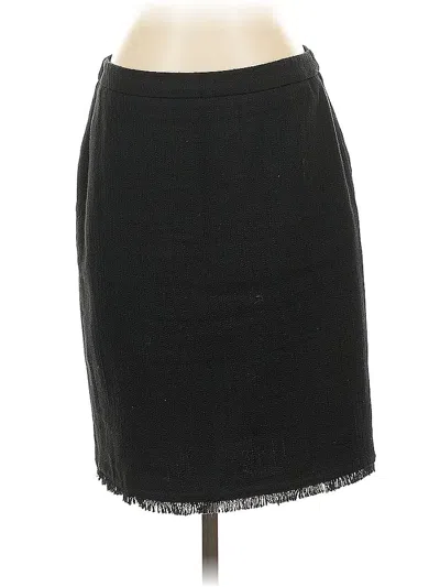 Pre-owned Halogen Formal Skirt In Black