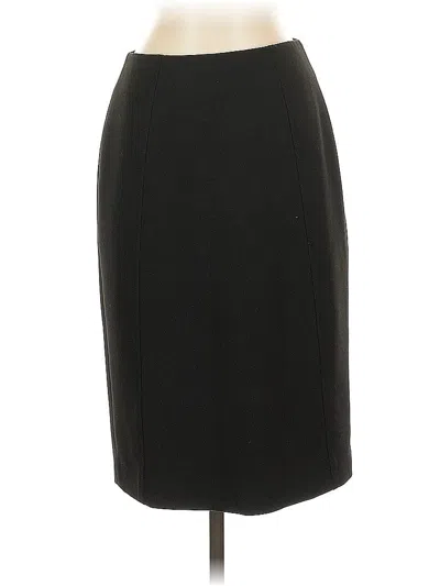 Pre-owned Halogen Formal Skirt In Black