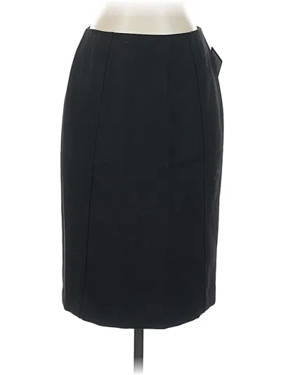 Pre-owned Halogen Formal Skirt In Black