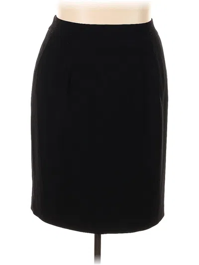 Pre-owned Halogen Formal Skirt In Black
