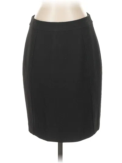 Pre-owned Halogen Formal Skirt In Black