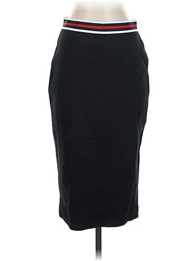 Pre-owned Halogen Formal Skirt In Black