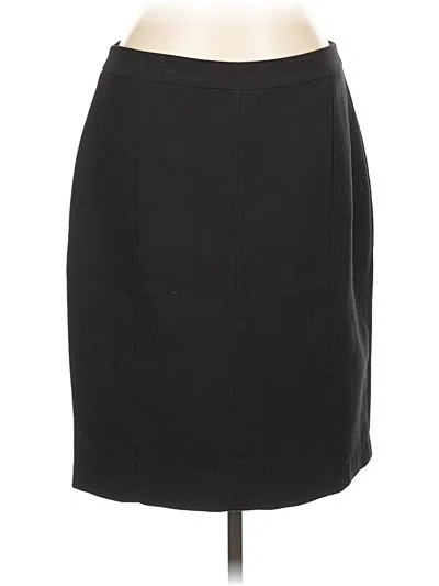 Pre-owned Halogen Formal Skirt In Black