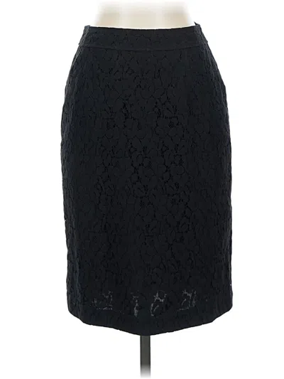 Pre-owned Halogen Formal Skirt In Black