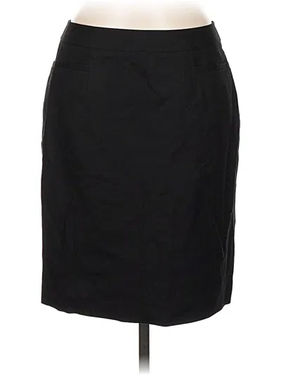 Pre-owned Halogen Formal Skirt In Black
