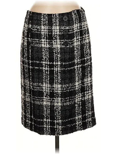 Pre-owned Halogen Formal Skirt In Black
