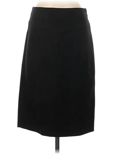 Pre-owned Halogen Formal Skirt In Black