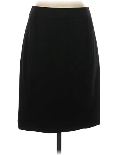 Pre-owned Halogen Formal Skirt In Black