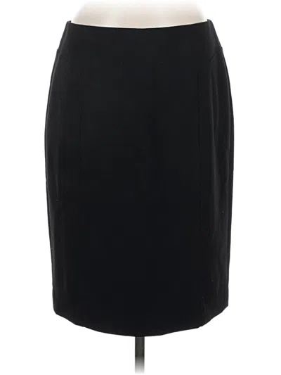 Pre-owned Halogen Formal Skirt In Black