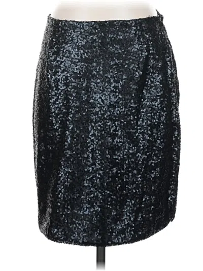 Pre-owned Halogen Formal Skirt In Black