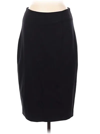 Pre-owned Halogen Formal Skirt In Black