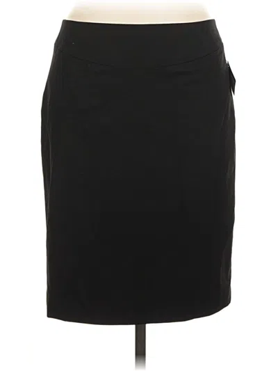 Pre-owned Halogen Formal Skirt In Black