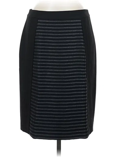 Pre-owned Halogen Formal Skirt In Black