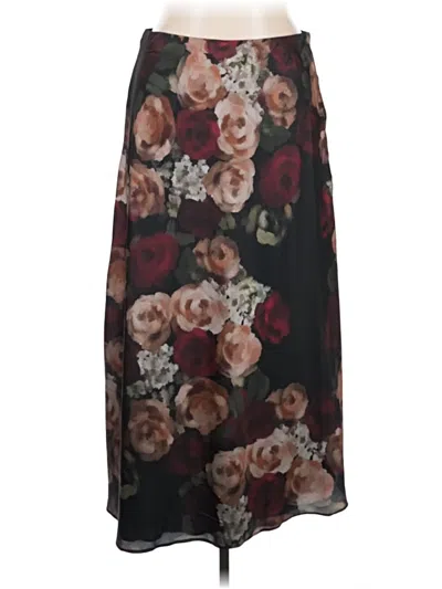 Pre-owned Halogen Formal Skirt In Black