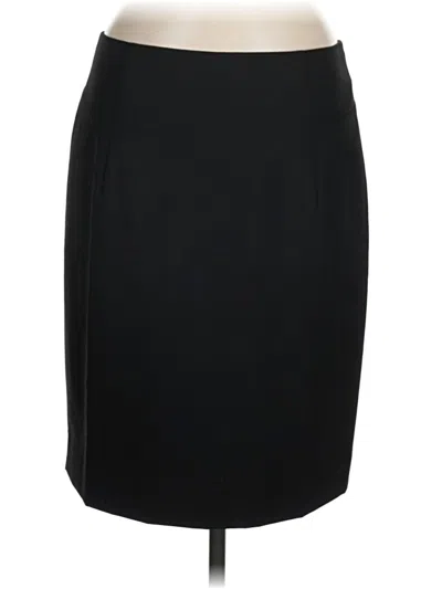 Pre-owned Halogen Formal Skirt In Black