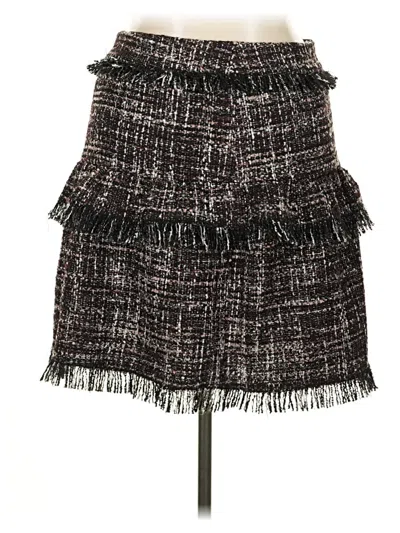Pre-owned Halogen Formal Skirt In Black