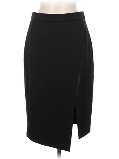 Pre-owned Halogen Formal Skirt In Black