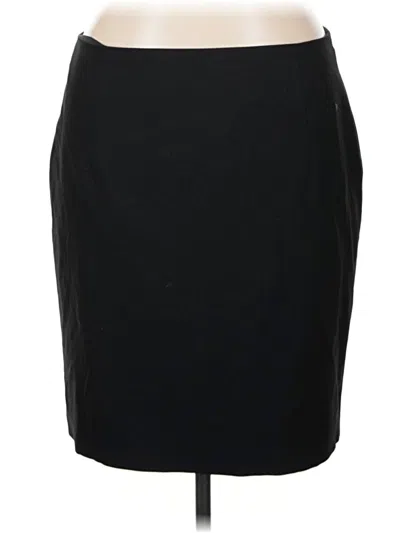 Pre-owned Halogen Formal Skirt In Black