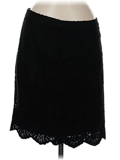 Pre-owned Halogen Formal Skirt In Black