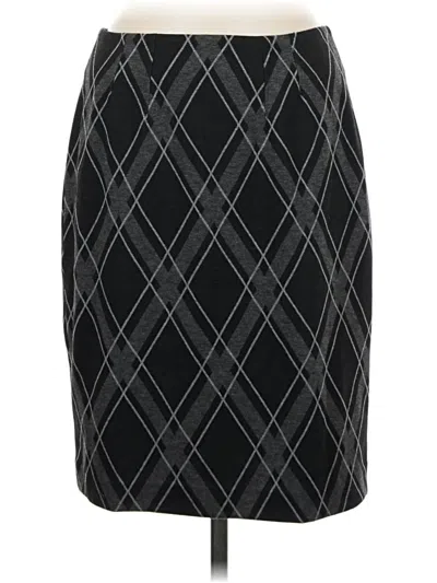 Pre-owned Halogen Formal Skirt In Black