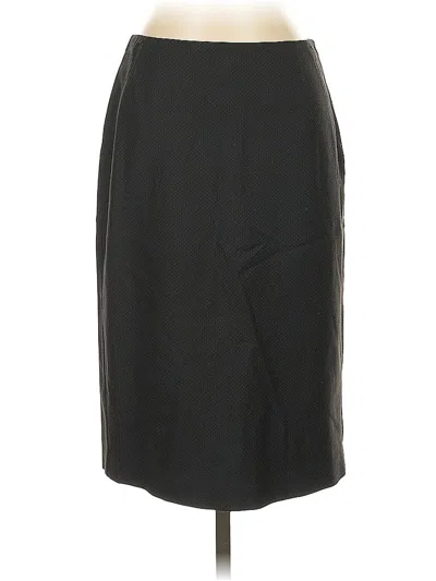 Pre-owned Halogen Formal Skirt In Black
