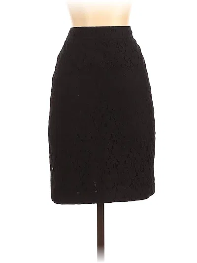 Pre-owned Halogen Formal Skirt In Black