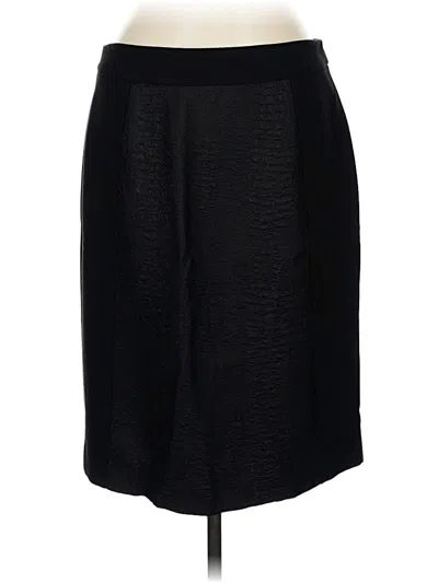 Pre-owned Halogen Formal Skirt In Black