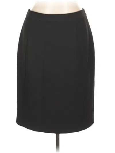 Pre-owned Halogen Formal Skirt In Black