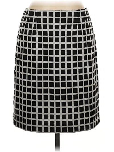 Pre-owned Halogen Formal Skirt In Black