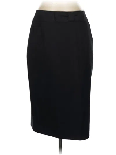 Pre-owned Halogen Formal Skirt In Black