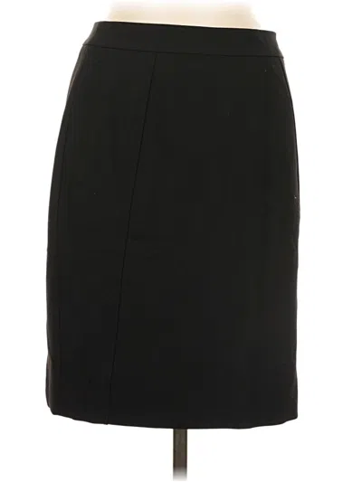 Pre-owned Halogen Formal Skirt In Black