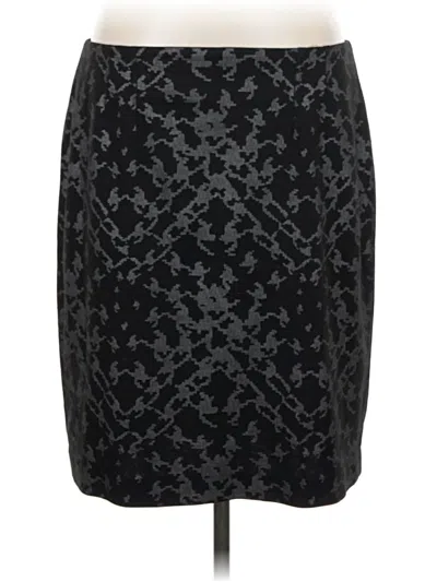 Pre-owned Halogen Formal Skirt In Black