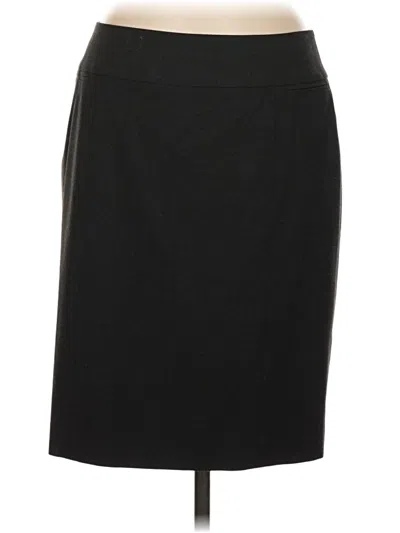 Pre-owned Halogen Formal Skirt In Black